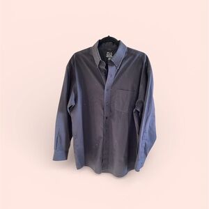 andrew j dress shirts Andrew J Easy Care Long Sleeve Button Down 100% Cotton Dress Shirt 42 16.5
